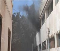 الحماية المدنية تسيطر على حريق بمستشفى الغردقة العام