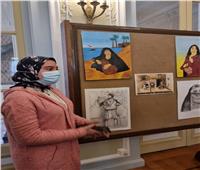 تراث رشيد وجمال الطبيعة الروسية فى معرض بالقنصلية الروسية بالإسكندرية 