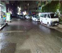 أمطار تضرب محافظة الجيزة
