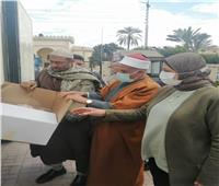فيديو وصور| مديريتا أوقاف المنيا - كفر الشيخ تستقبلان سيارات لحوم صكوك الإطعام