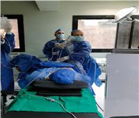 إجراء جراحة بالمنظار لمريض بالمسالك بمستشفى ديرب نجم في الشرقية