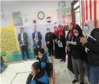 زيارة بحثية لوفد ياباني لمدرسة بكفر الشيخ وافتتاح معرض المدرسة المنتجة |صور