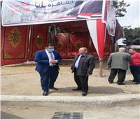 نائب محافظ القاهرة يتفقد الأماكن المخصصة لإنشاء شوادر الأغذية بالأميرية