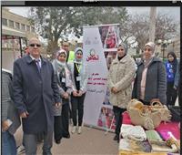 وحدة التضامن الاجتماعي بجامعة عين شمس تنظم معرضا لهدايا عيد الأم