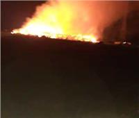 حريق داخل مصنع الروبيكي بمدينة بدر 