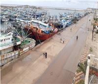 توقف حركة الملاحة البحرية بكفر الشيخ بسبب «نوة الفيضة»