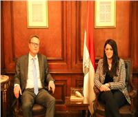 وزيرة التعاون الدولي تلتقي السفير الألماني بالقاهرة