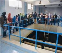 زيارة ميدانية لطلاب دول حوض النيل إلى محطة مياه القناطر الخيرية