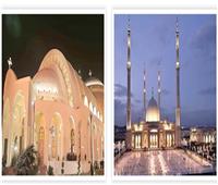 أبنية سلام ومحبة.. قصة مسجد «الفتاح العليم» وكاتدرائية «ميلاد المسيح» | فيديو