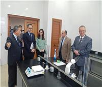 رئيس جامعة كفر الشيخ يستقبل المستشار الثقافي الأسباني 