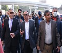 محافظ الإسكندرية ورئيس محلية النواب يتفقدان كوبري الكيلو 21
