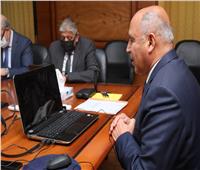 وزير النقل يلتقي نظيره التونسي عبر تقنية الفيديو كونفرانس