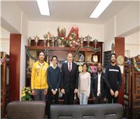 مدير «تعليم القاهرة» يجتمع مع الأمين العام لاتحاد طلاب مدارس الجمهورية