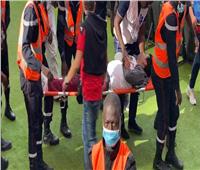 إصابة مراسل «بوابة أخبار اليوم» خلال مباراة مصر والسنغال 