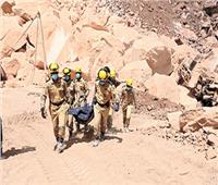 مصرع 10 عمال تحت أنقاض صخرية بسلطنة عمان