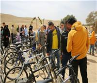 ‫البيئة تُسلم ١٠٠ دراجة هوائية للفائزين المشاركين بمسابقة «صحتنا من صحة كوكبنا» 