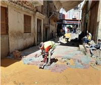 سوهاج: رصف 26 شارع فرعي ضمن مشروعات برنامج التنمية بالصعيد