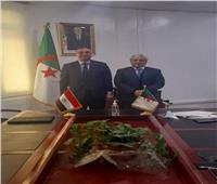 سفير مصر بالجزائر يلتقي وزير الصناعة الصيدلانية الجزائري