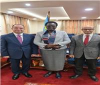 السفير المصري لدى جنوب السودان يلتقي نائبة رئيس الجمهورية بجنوب السودان