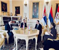 رئيس البرلمان الصربي يستقبل السفير المصري في بلجراد