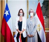 وزيرة الخارجية الشيلية تستقبل السفيرة المصرية للتعاون في مواجهة تغير المناخ