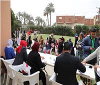 قومي المرأة ينظم ندوة للتثقيف والشمول المالي بقرية عبد الصمد بمنشأة القناطر