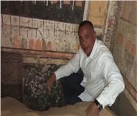«وزيري» يكشف تفاصيل اكتشاف مقبرة «إيارت» بجنوب سقارة | فيديو 