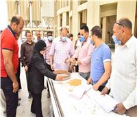 محافظ أسيوط يتابع أعمال توريد القمح بصوامع عرب العوامر