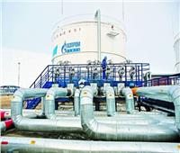 الغاز الروسي المنقول عبر أوكرانيا أقل بضعفين من التزامات «جازبروم»