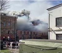 مصرع 5 في حريق بمعهد أبحاث الدفاع الجوي الروسي | فيديو
