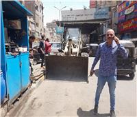رفع كفاءة وتطوير وتجميل شوارع إمبابة في الجيزة| صور 