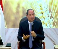 السيسي: «اتعملت بنية إرهابية قبل 2011 بـ5 سنوات في سيناء»| فيديو