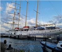 ميناء بورسعيد السياحي يستقبل سفينة star clipper على متنها 137 سائحاً