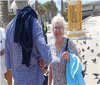 جولة سياحية لعدد من السائحين الأجانب ببورسعيد 
