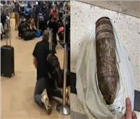 بالفيديو| «قنبلة» تثير الذعر في مطار بن جوريون الإسرائيلي