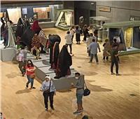 قاعة المومياوات الملكية بمتحف الحضارة تجذب الزوار في عيد الفطر .. صور      