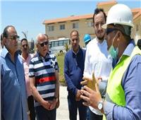 مستشار الرئيس والمحافظ يتفقدان محطة معالجة الصرف الصناعي ببورسعيد