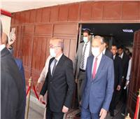 وزير العدل يتفقد محكمة شبين القناطر بالقليوبية| صور 