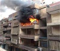الحماية المدنية تسيطر على حريق شب داخل شقة بالكيت كات