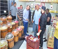 ضبط أغذية منتهية الصلاحية في حملة لحماية المستهلك في بني سويف