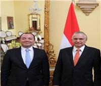 وزير خارجية كوستاريكا يستقبل السفير المصري في بنما وكوستاريكا