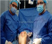 تركيب مفصل صناعي بالركبة لمريضة عمرها 53 عاما بمستشفى أجا بالدقهلية |صور