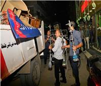 ضبط 5444 شخص بدون كمامات ومصادرة 891 «شيشة» 