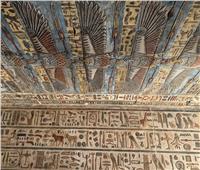 معبد إسنا يعود للحياة بعد إزالة تراكمات 2000 عام من الإتساخات على جدرانه