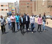 محافظ المنوفية يتابع أعمال تطوير حديقة شارع مصر بشبين الكوم