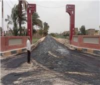 استكمال رصف طريق «بنجا - بني حرب» في سوهاج بتكلفة 9 ملايين جنيه