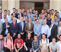 رئيس جامعة الأزهر يفتتح تجديدات كلية الهندسة بنين بالقاهرة