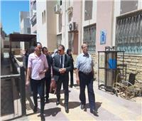نائب محافظ دمياط في زيارة مفاجئة لمستشفى كفر البطيخ والمركز التكنولوجي