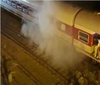 مصدر بـ«السكة الحديد» يكشف سبب تصاعد أدخنة من قطار الصعيد