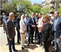محافظ القاهرة يتفقد أعمال تطوير ربط محوري الاوتوستراد وزهراء المعادي